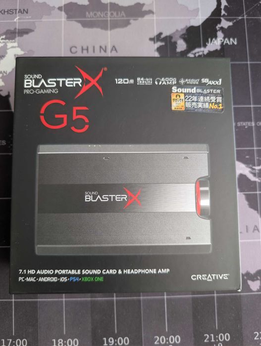 Karta dźwiękowa Creative Sound BlasterX Pro Gaming G5