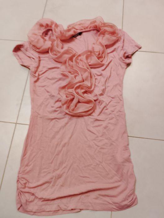 Bluzka damska z żabotem