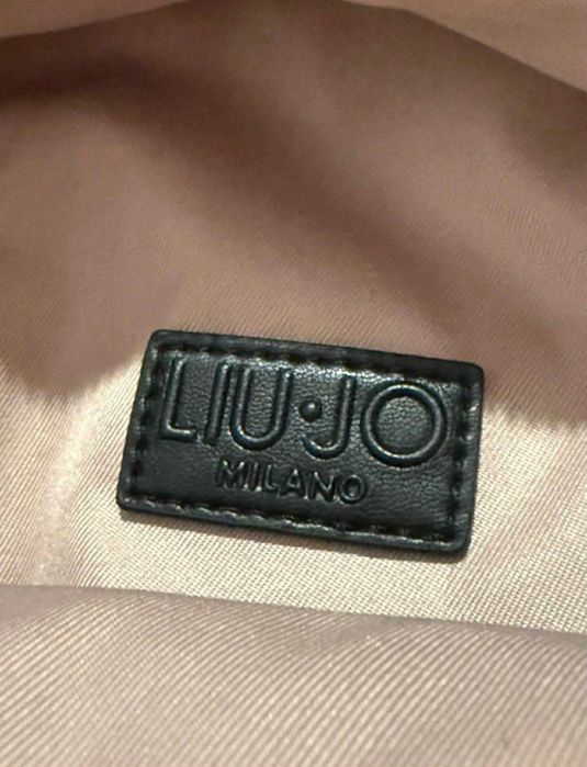 Czarny Plecak Skórzany LIU JO
