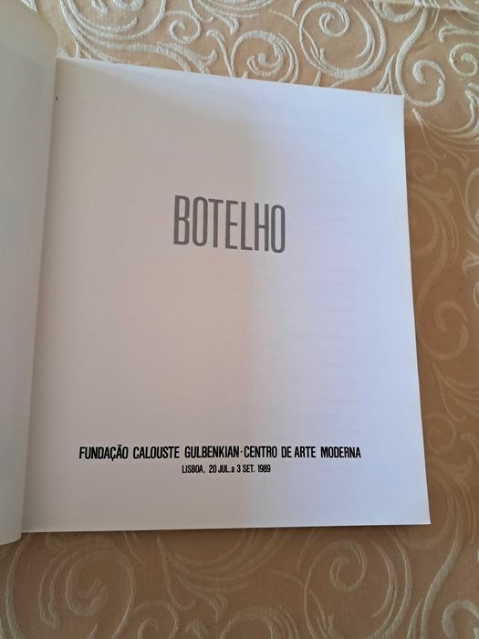 Catálogo Carlos Botelho (1989) – Fundação Calouste Gulbenkian (CAM)