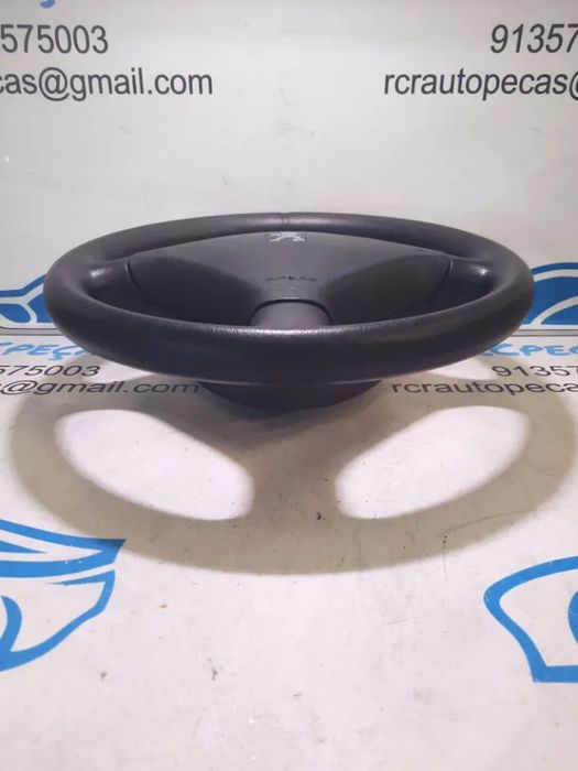 VOLANTE GUIADOR COMPLETO ORIGINAL PEUGEOT 307 AIRBAG 96345022 4109AR 96345028ZR