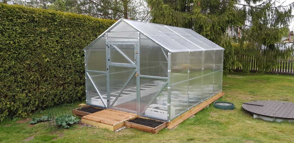 Szklarnia profil 40x40mm 3x6m model Victoria waga 212kg! WeisA Mocna!