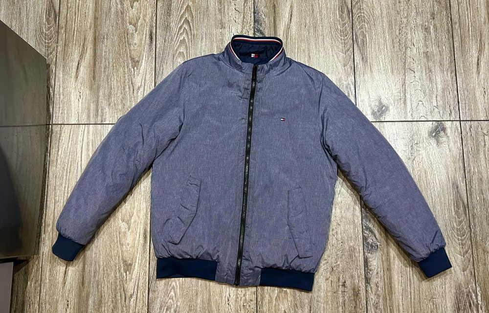 Męska kurtka Ocieplana TOMMY HILFIGER Dwustronna roz M  Stan idealny