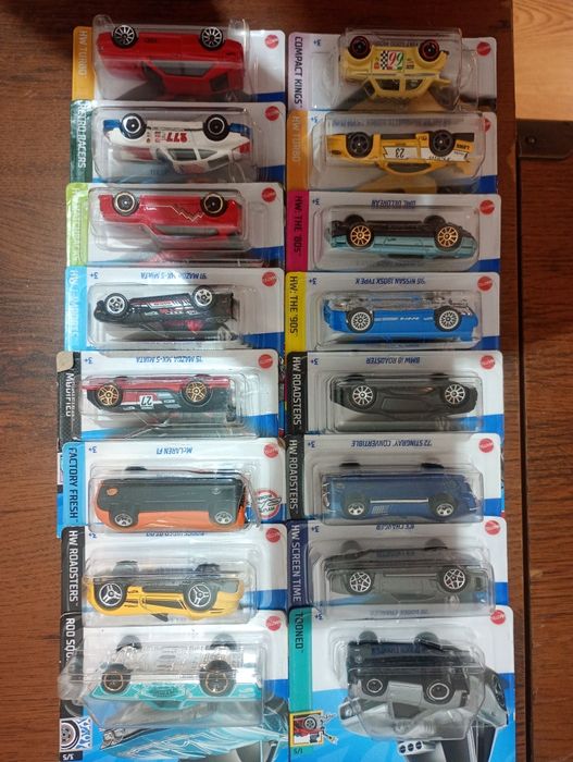 Hot wheels 16szt.