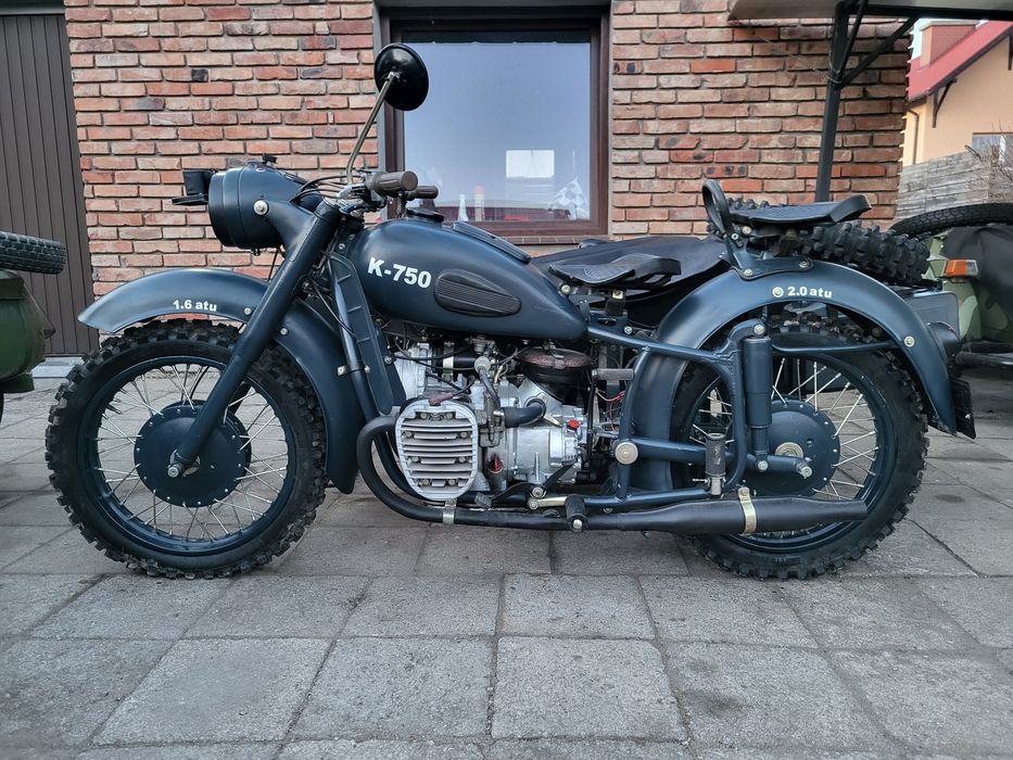 K 750 odrestaurowany mt mw dniepr m 72 ural kmz imz
