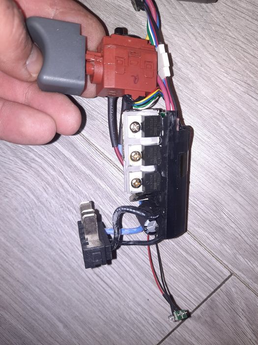 Włącznik + silnik wkrętarka zakrętarka klucz JCB CD20LIBL WORX WX373.9