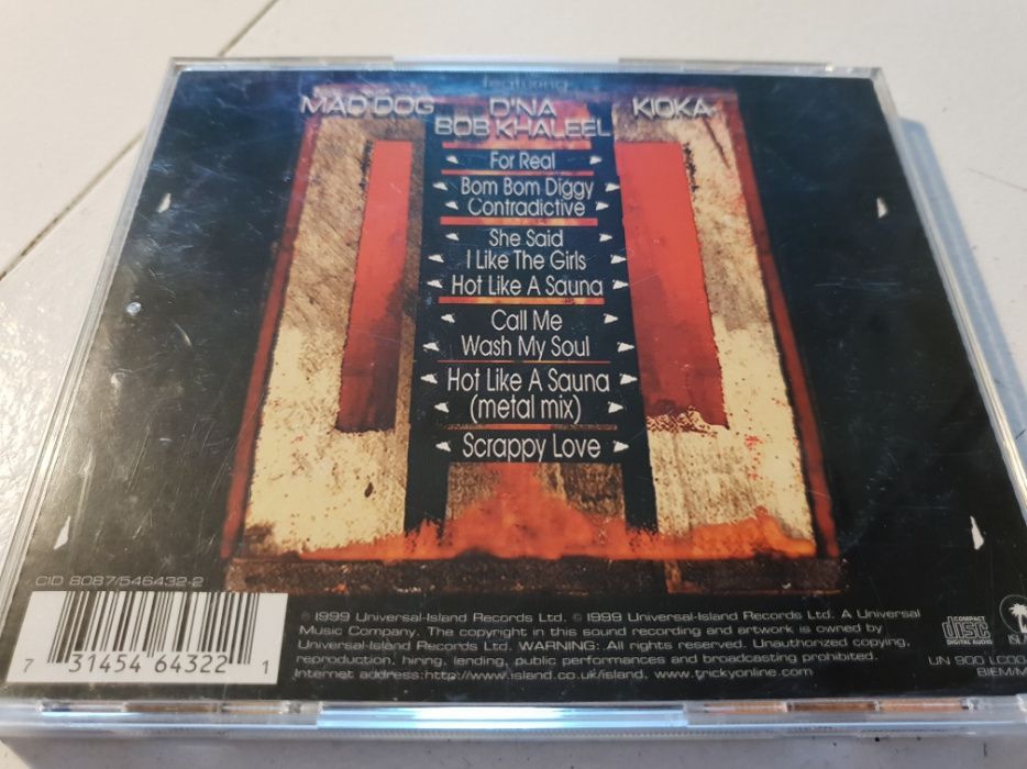 Tricky - Juxtapose, Dj Muggs, Grease, Mad Dog, CD, 1999 rok