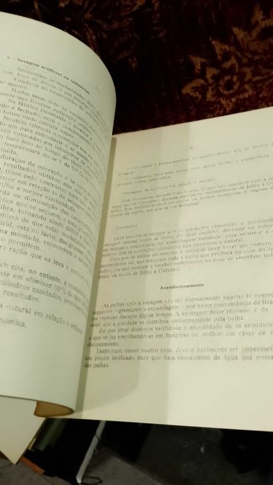 Tecnologia do Linho 1950 Manuel D´Oliveira Matos Sequeira