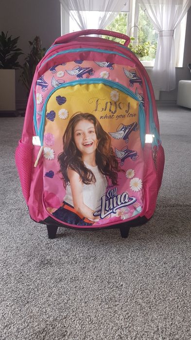 Plecak szklolny na kółkach Soy Luna NOWY!