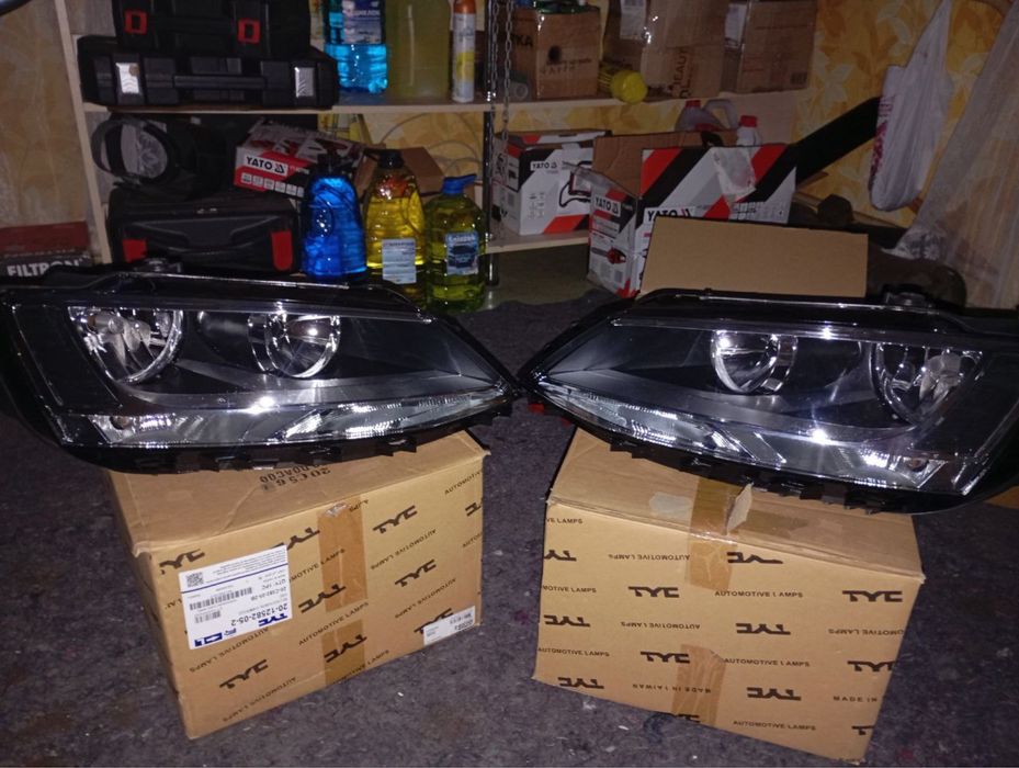 Фара volkswagen jetta 6