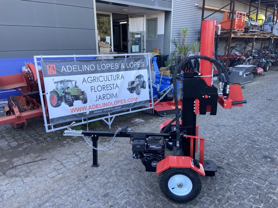 Rachador de lenha a gasolina 27ton vertical horizontal