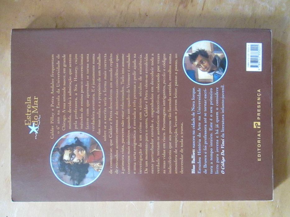 O Mistério do Quadro Desaparecido, de de Blue Balliet