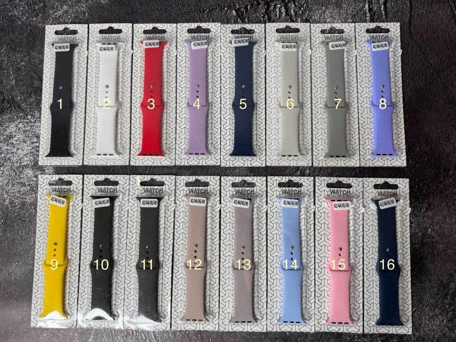 Силіконовий ремінець Sport Band Apple Watch 38-49 mm ремешок