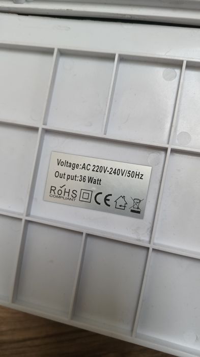 Lampa uv 36W na żarówki