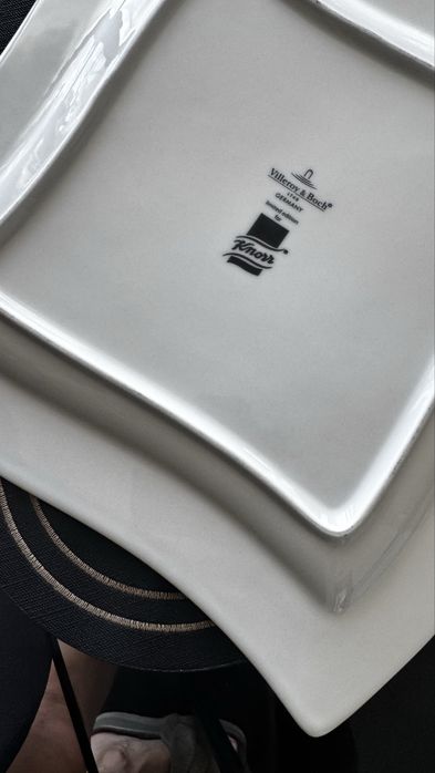 New Wave Villerpy&Boch duze talerze obiadowe 9 sztuk! Super stan.