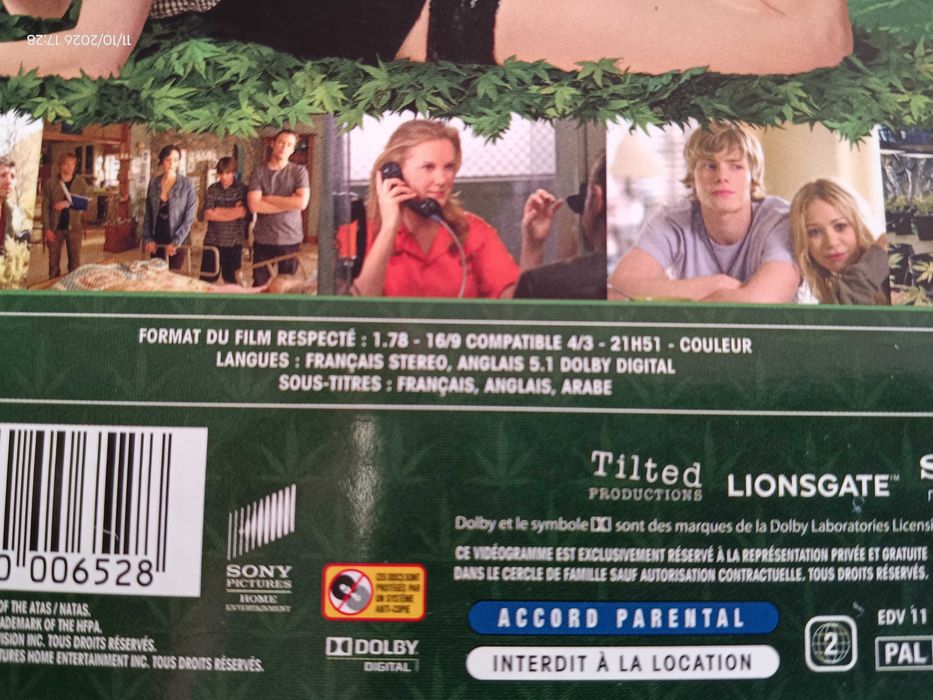 DVD série televisiva "WEEDS" temporada 1-4