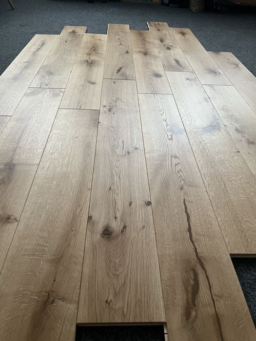 Deska Drewniana Dąb Rustic DGL 15x160x1080mm,4faza, OLEJ UVx2
