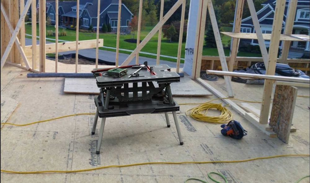 NOWY Stół Warsztatowy Składany Roboczy Work Table W Zestawie 2 Ściski