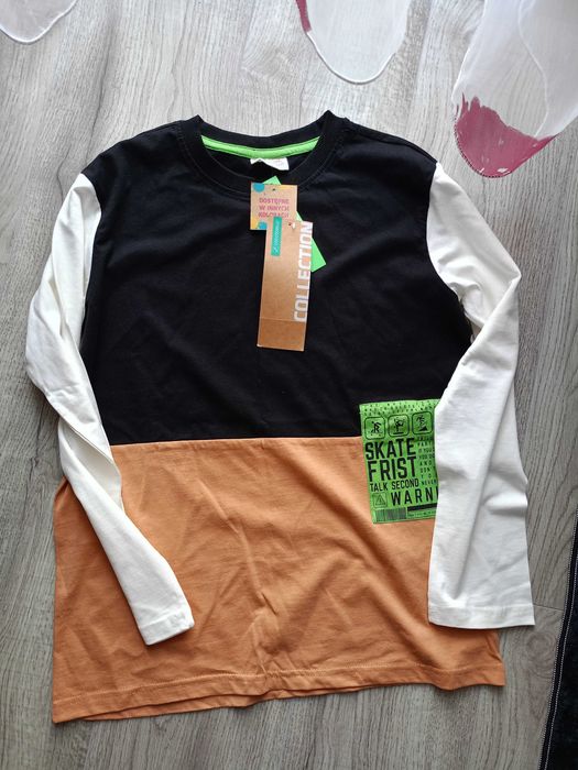 bluzy longsleeve Coccodrillo 2 sztuki nowe r. 152 - 158 koszulka reserved