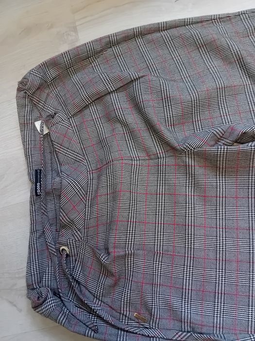 # Cropp spodnie szare w kratkę m