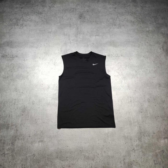 MĘSKA Koszulka PREMIUM Nike Sportowa Bez Rękawów Siłownia Gym Dri-Fit