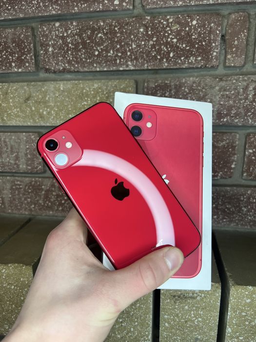 Iphone 11 128gb 100% Red,  гарний стан