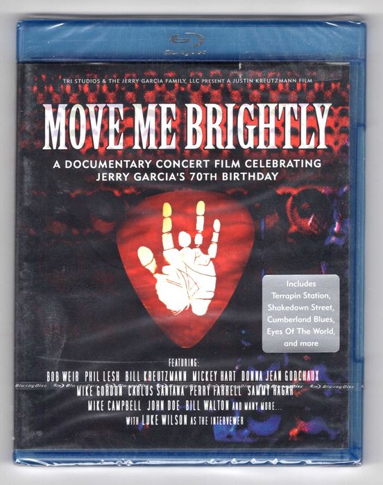 Move Me Brightly Celebrating Jerry Garcia's (Blu-Ray) Nowa w folii Bob Weir Grateful Dead