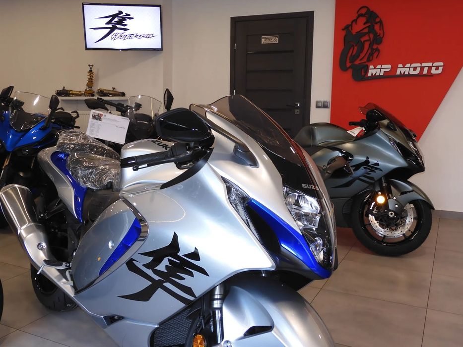 Suzuki Hayabusa GSX 1300 R- Hayabusa#Srebrno-Niebieska#2025#GWARANCJA 4 LATA#NOWA#