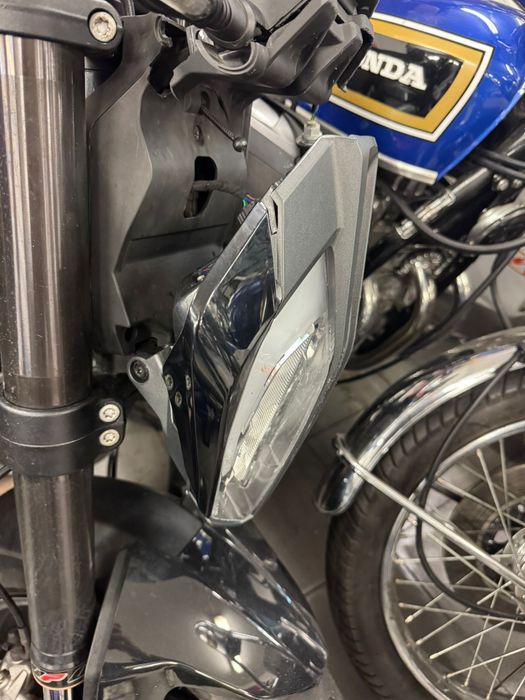 Ktm duke 790 acidentada