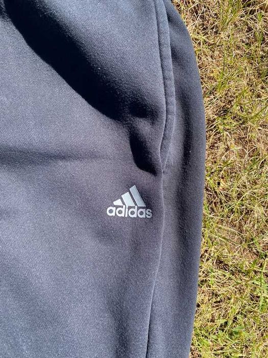 Spodnie dresowe Adidas Classic czarny r.S Logo unisex Black streetwear