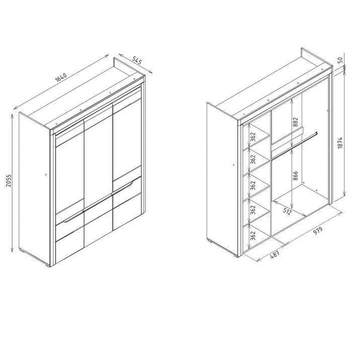 SZAFA nowa w paczkach