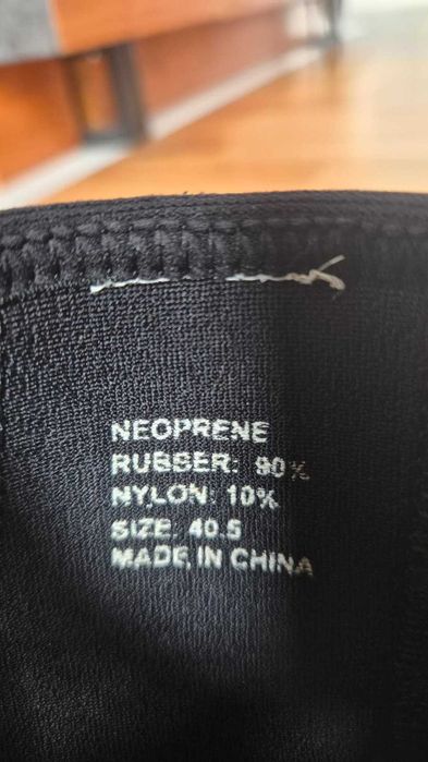 Buty neoprenowe ROOSTER wysoki but z zamkiem EasyFit rozmiar 40,5