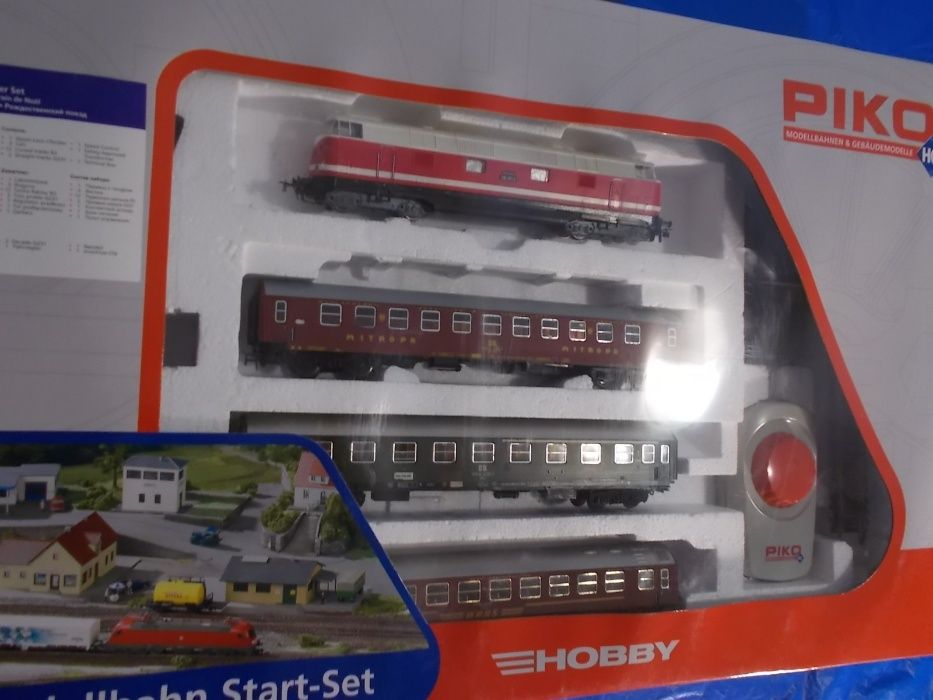 ! СКИДКИ ! Поезд Немецкая Железная Дорога СВЕТ ВАГОН Пико Piko HO ,