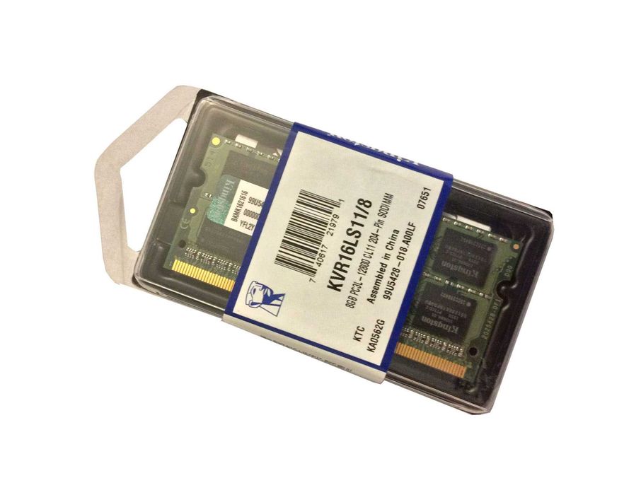 Для ноутбука Kingston SO-DIMM DDR3L 8Gb PCL-12800 Новая!