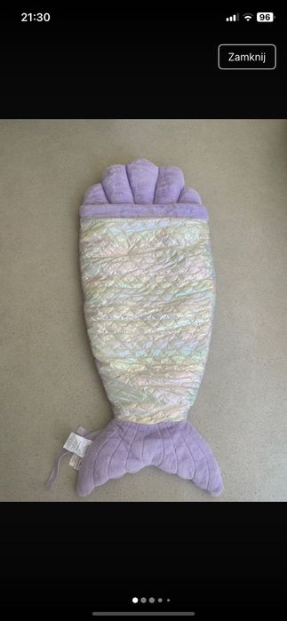 Śpiworek Syrenka dla dziecka