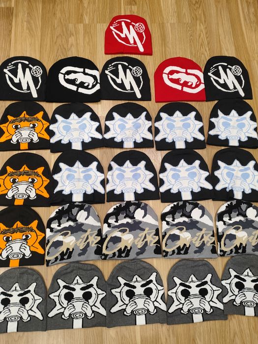 Y2k Drip sk8 Dril Шапка minus two glo gang ecko corteiz Nike