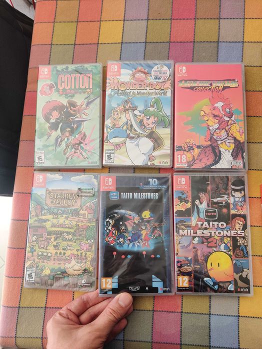 jogos novos nintendo Switch selados