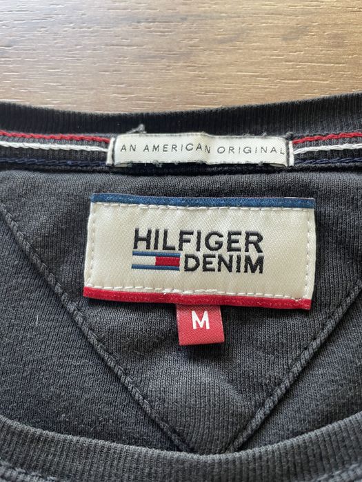 Męska koszulka długi rękaw Hilfiger Denim r. M