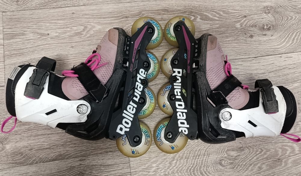Ролики Rollerblade 33-36,5 розовые