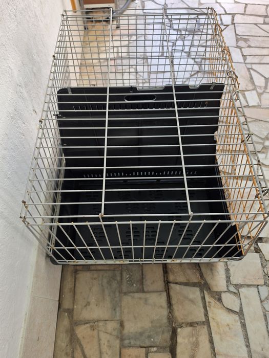 Gaiola Dupla p/ Transporte Animais