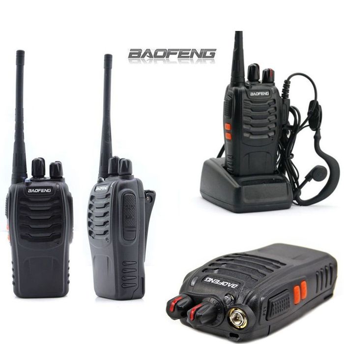 (NOVO) 2 x Rádios walkie talkies BAOFENG 888S - 400-470MHZ - Envio 24H