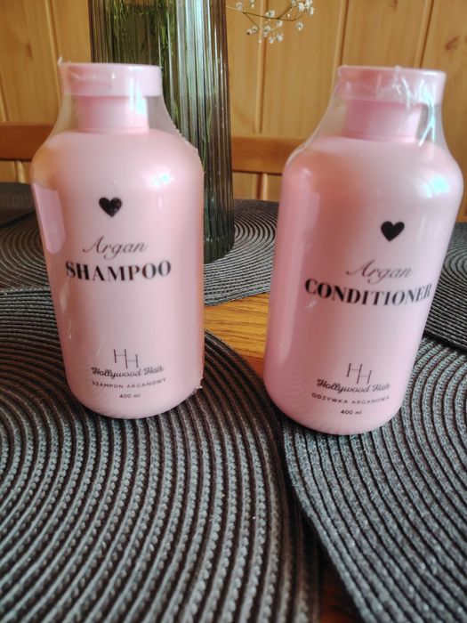 Szampon i odżywka argan Hollywood Hair