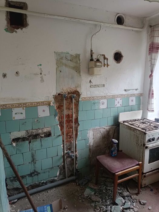 ОДНОКІМНАТНА квартира 31.5 кв.м. на 1 поверсі на стадії ремонту