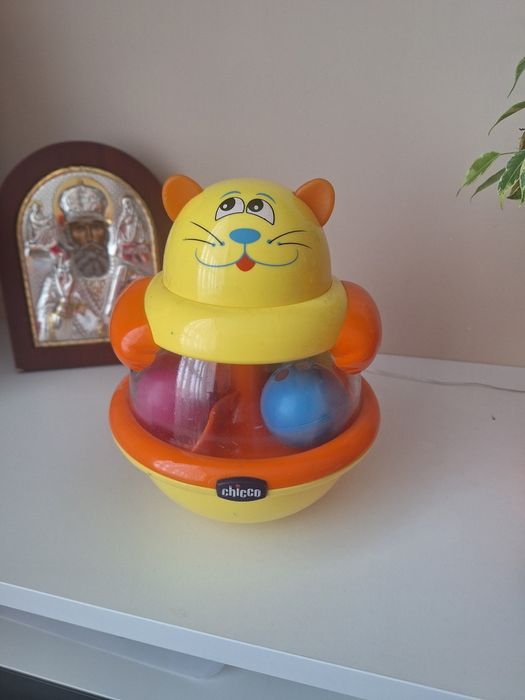 Юла неваляшка котеня