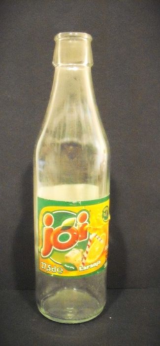 Garrafa antiga dos Refrigerantes JOI