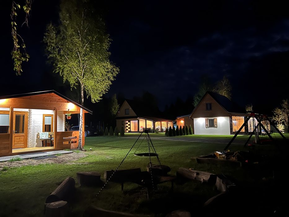 Domek Okuninka nocleg Kawalerski Panieński#Sauna #550m do jeziora