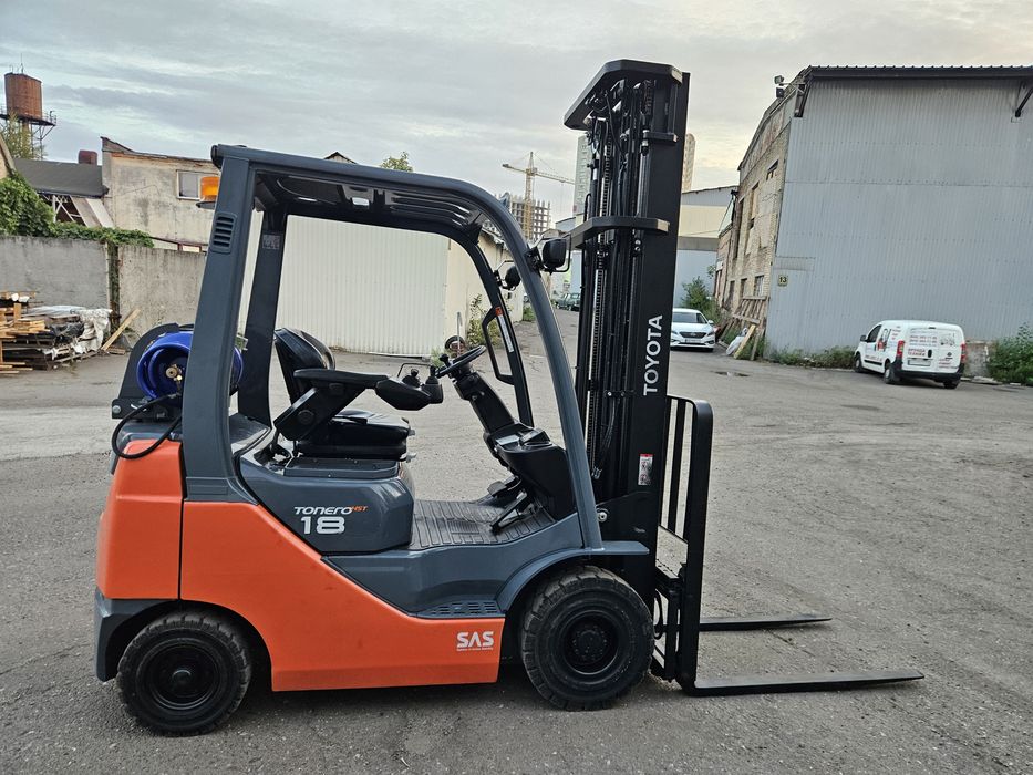 Навантажувач Toyota 1,8 т газ 2020 р. 6 метрів. Вилочный погрузчик Тойота  б/у