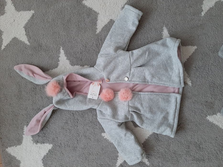 Nowa, wiosenno/ jesienna kurtka zając