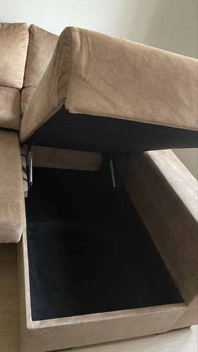 Vendo sofa chemise com bau arrumacao