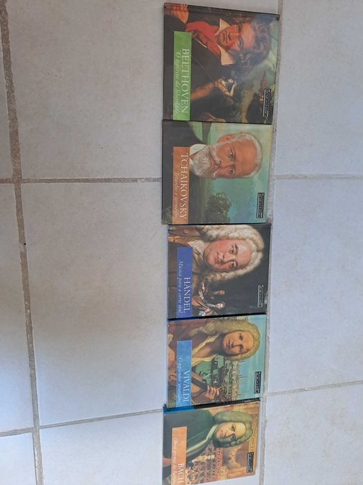 5 CD's Música clássica Novos!